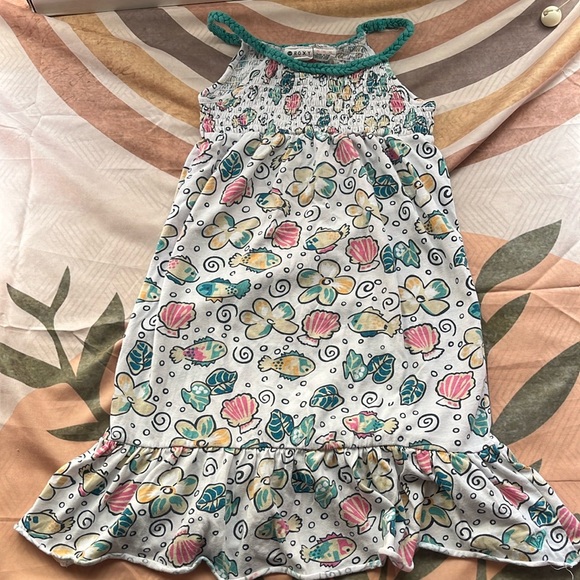 Roxy Other - 3/$10 Roxy Multicolored Ruffled Smocked Midi Sundress